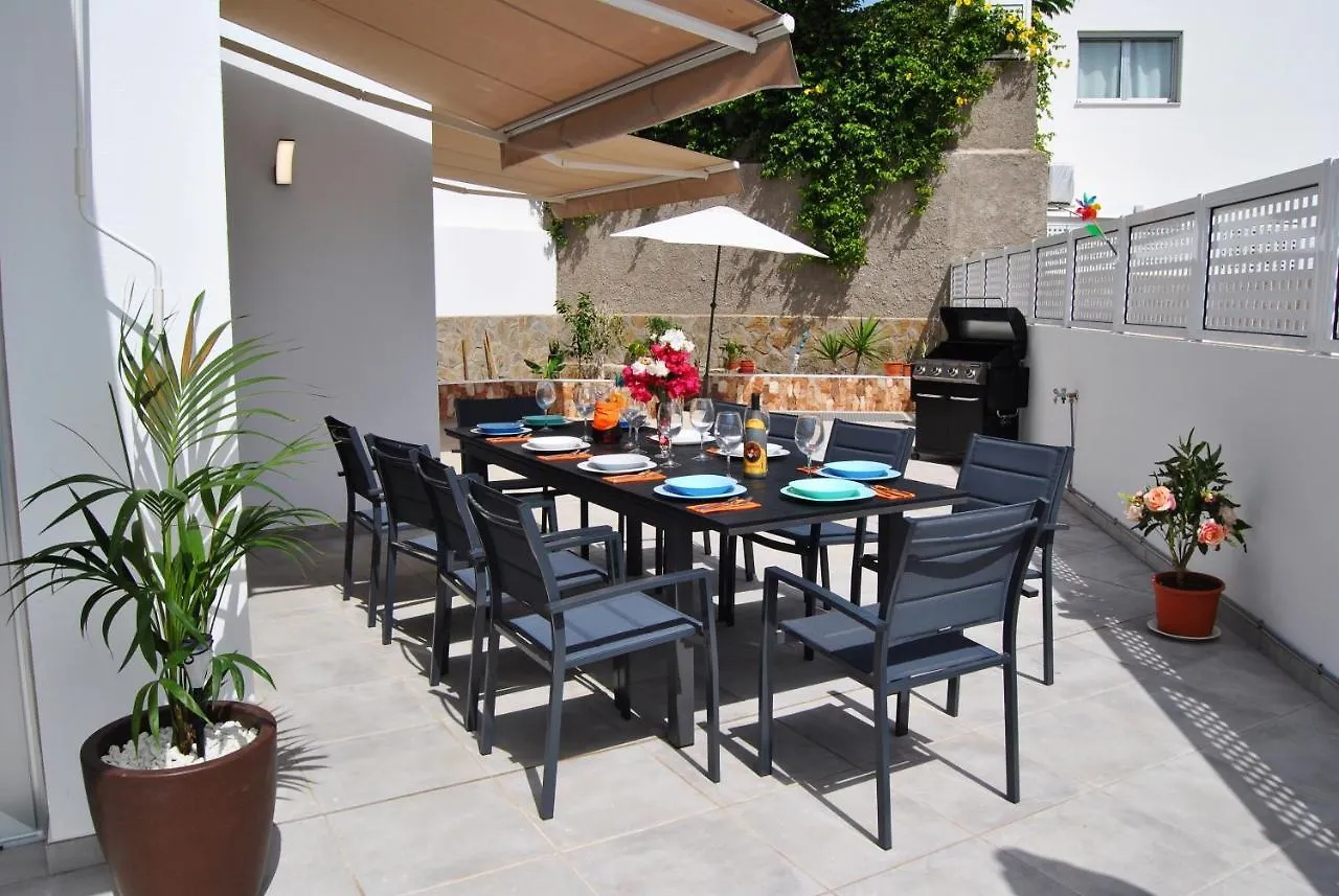 Big Villa Tauro With Private Heated Saltwater Pool & Jacuzzi & Bbq & Game Room & Arcade Games Mogan