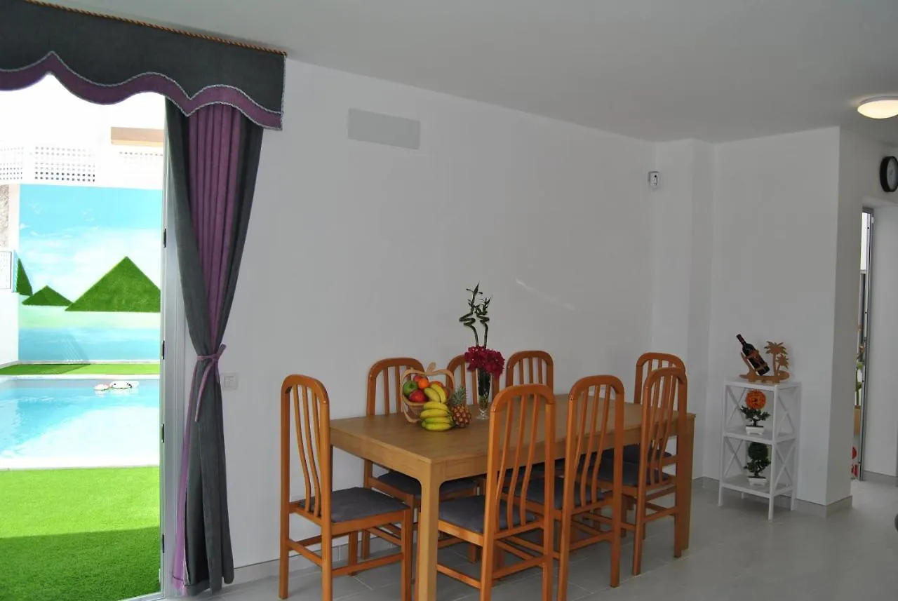 Big Villa Tauro With Private Heated Saltwater Pool & Jacuzzi & Bbq & Game Room & Arcade Games Mogan Spain