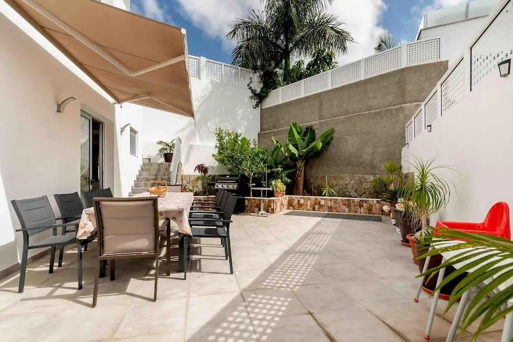 Big Villa Tauro With Private Heated Saltwater Pool & Jacuzzi & Bbq & Game Room & Arcade Games Mogan Spain